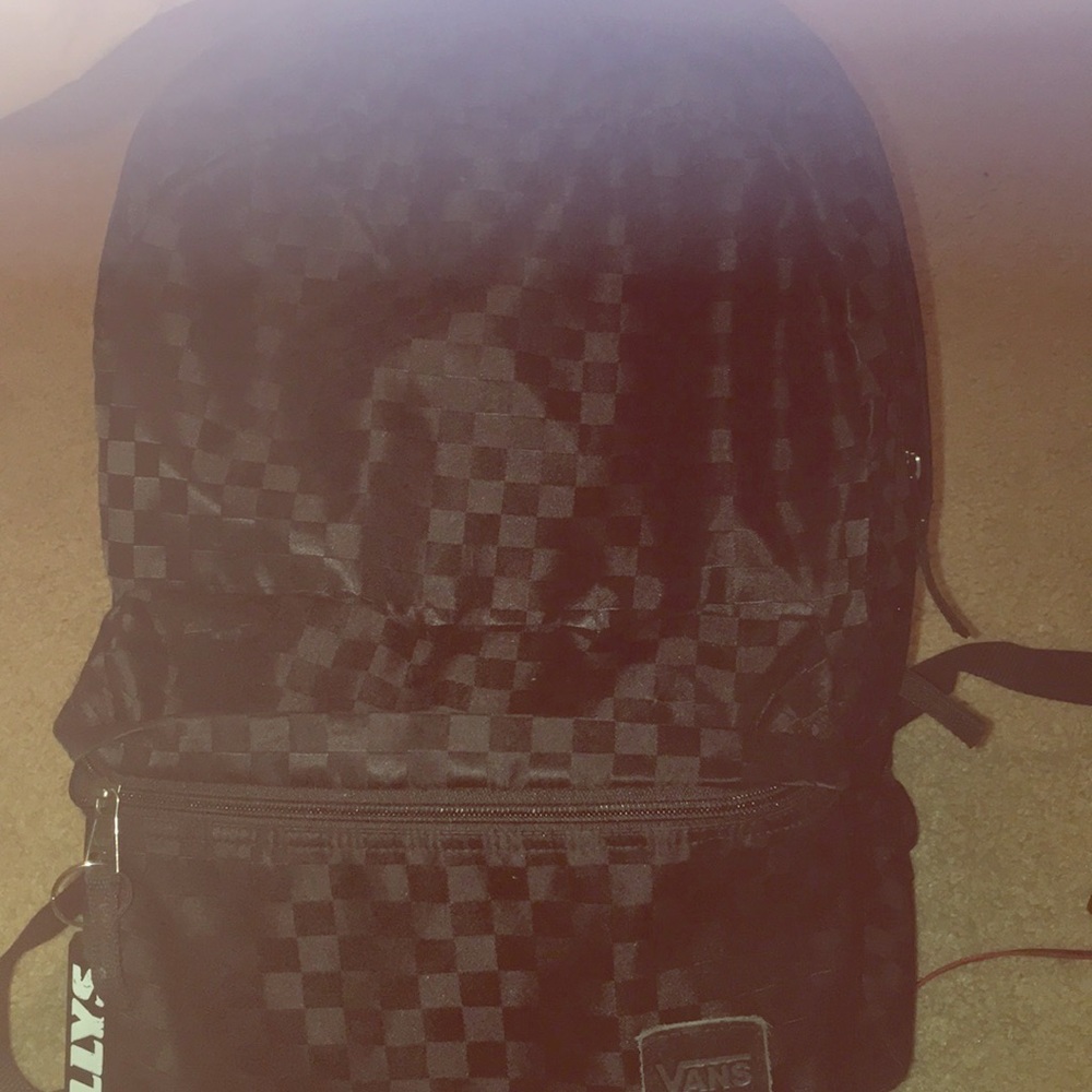 Tillys checkard backpack